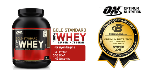 Optimum Gold Standard %100 Whey Protein Tozu